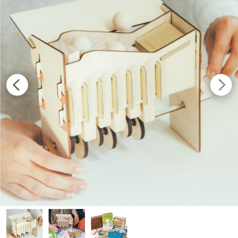 Kiwi co Tinker Crate - DIY Wooden Automoton